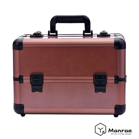 Makeup Train Case Professional Verstellbar - 6 Tabletts Kosmetiktaschen