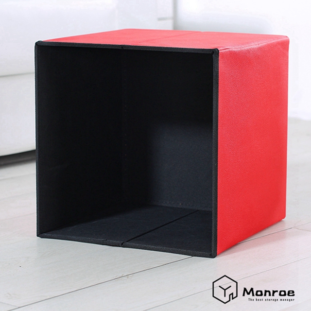 Fashion New Multifunktions PU Faltbare Nine Grids Aufbewahrungsbox