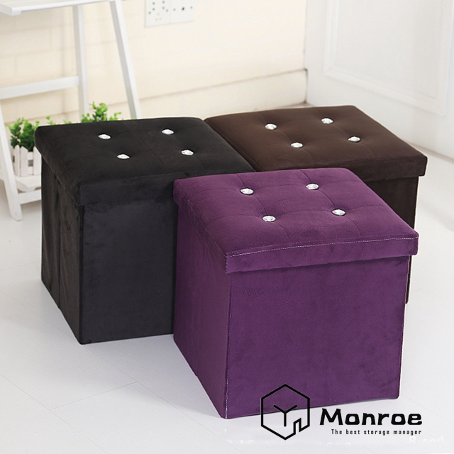 Meistverkaufte faltbare Flanell-Hocker für Schlafzimmer - Kaufen Sie