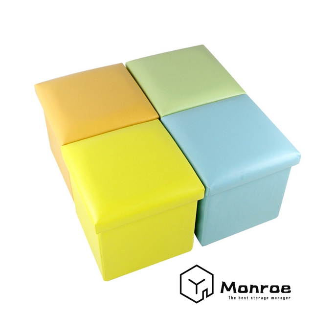 Einfache stilvolle einfarbige PU wasserdichte faltbare