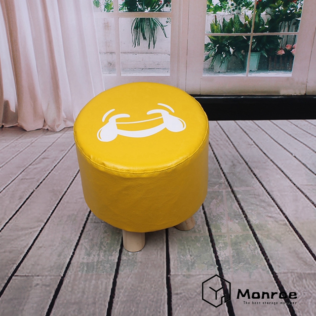 Kreative Mode PU Ausdruck vierbeinigen Hocker Wohnzimmer Fußbett