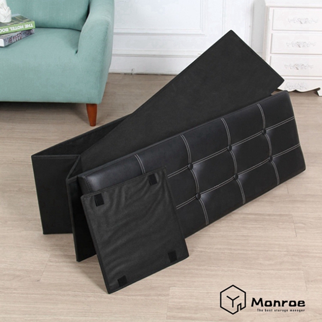 43 Zoll Folding Storage Ottoman Bank mit Klappdeckel
